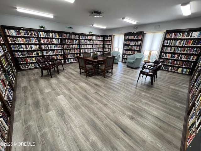 184 Pulaski Blvd, Toms River, NJ 08757 - office space featuring wall of books and wood finished floors