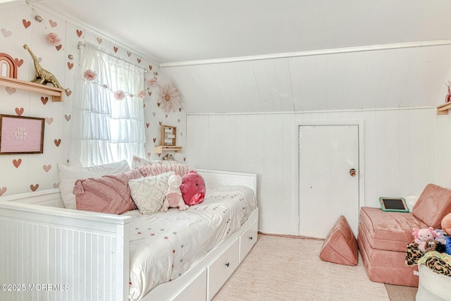 33 Cumberland Dr, Brick, NJ 08723 - bedroom featuring carpet floors and vaulted ceiling