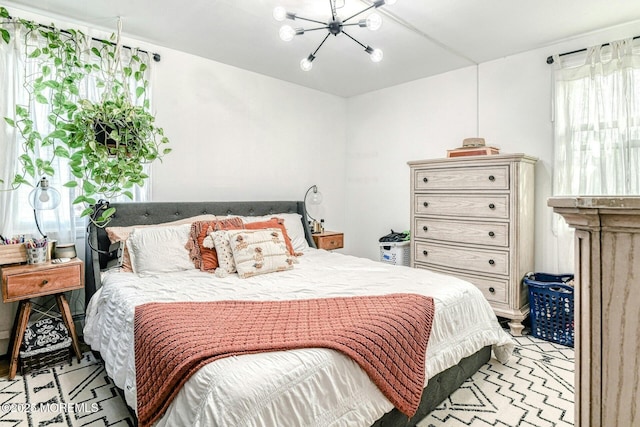 33 Cumberland Dr, Brick, NJ 08723 - bedroom featuring a chandelier