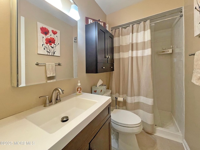 69 Bradford Ct, Aberdeen, NJ 07747 - full bath featuring toilet, a shower with curtain, and vanity