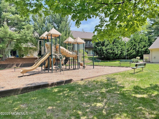 69 Bradford Ct, Aberdeen, NJ 07747 - community playground featuring a yard