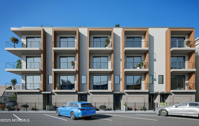 500 Ocean Ter Unit 1, Seaside Heights, NJ 08751 - view of apartment building / complex featuring uncovered parking