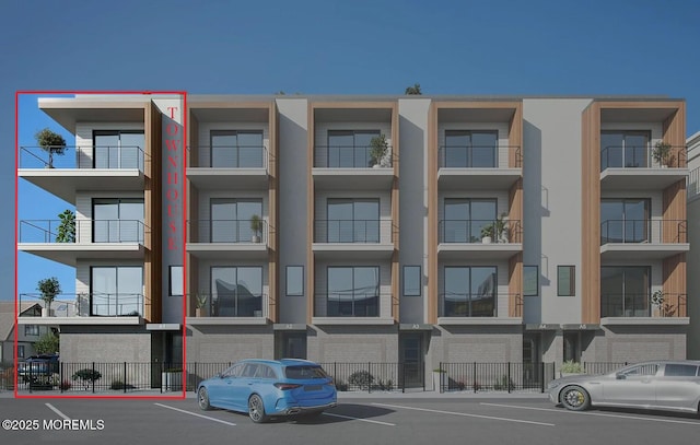 500 Ocean Ter Unit 1, Seaside Heights, NJ 08751 - view of apartment building / complex featuring uncovered parking