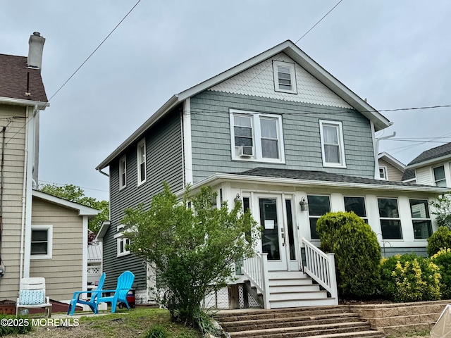 300 Lareine Ave, Bradley Beach, NJ 07720 - view of front facade featuring cooling unit
