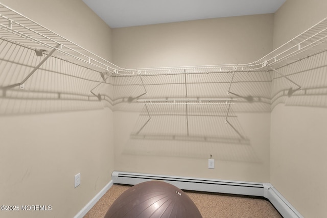 300 Lareine Ave, Bradley Beach, NJ 07720 - spacious closet featuring baseboard heating