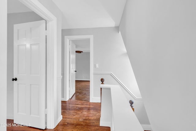 208 Cedar St, Lakehurst, NJ 08733 - hallway featuring wood finished floors