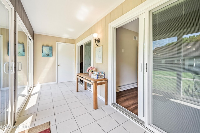 47 Wild Turkey Way Unit E, Manalapan, NJ 07726 - sunroom with baseboard heating and french doors