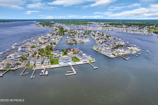 773 Princeton Ave, Brick, NJ 08724 - aerial view of residential area with a nearby body of water