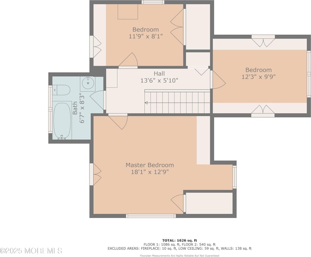 773 Princeton Ave, Brick, NJ 08724 - floor plan / room layout
