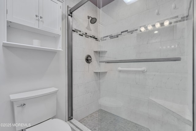 24 Woodview Ln, Cape May Court House, NJ 08210 - bathroom with a stall shower and toilet