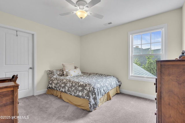 24 Woodview Ln, Cape May Court House, NJ 08210 - carpeted bedroom with baseboards and ceiling fan