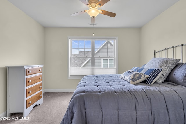 24 Woodview Ln, Cape May Court House, NJ 08210 - carpeted bedroom featuring baseboards and a ceiling fan