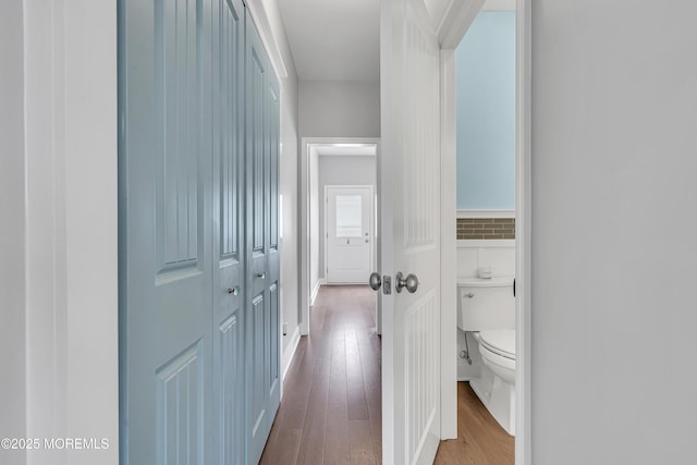 24 Woodview Ln, Cape May Court House, NJ 08210 - hallway with wood finished floors