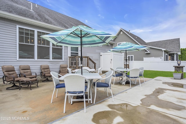 24 Woodview Ln, Cape May Court House, NJ 08210 - view of patio with outdoor dining space