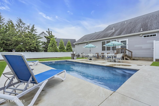 24 Woodview Ln, Cape May Court House, NJ 08210 - view of pool featuring a patio area and outdoor dining area