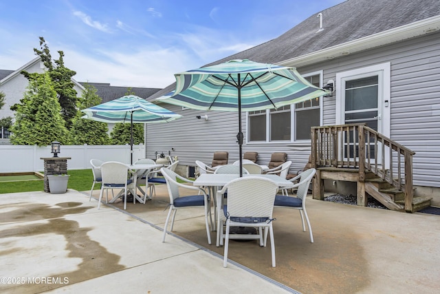 24 Woodview Ln, Cape May Court House, NJ 08210 - view of patio featuring outdoor dining space