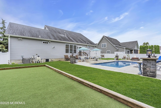 24 Woodview Ln, Cape May Court House, NJ 08210 - view of swimming pool featuring a patio area and cooling unit