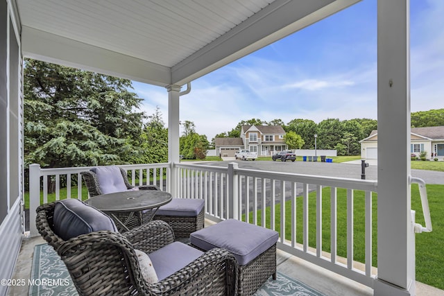 24 Woodview Ln, Cape May Court House, NJ 08210 - balcony with a residential view