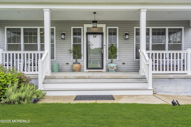 24 Woodview Ln, Cape May Court House, NJ 08210 - entrance to property with covered porch