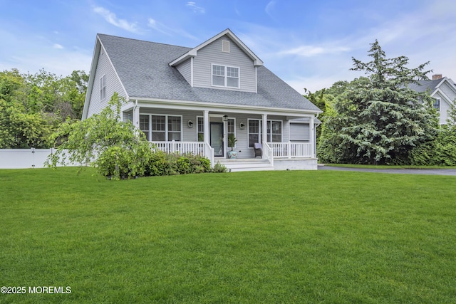 24 Woodview Ln, Cape May Court House, NJ 08210 - view of front of home featuring a porch and a shingled roof