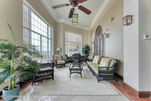 700 Ocean Ave Unit 514, Spring Lake, NJ 07762 - sunroom with plenty of natural light