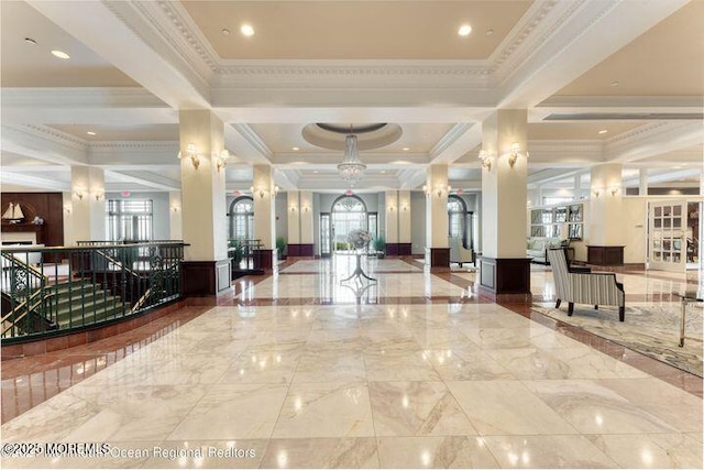 700 Ocean Ave Unit 514, Spring Lake, NJ 07762 - common area featuring ornamental molding