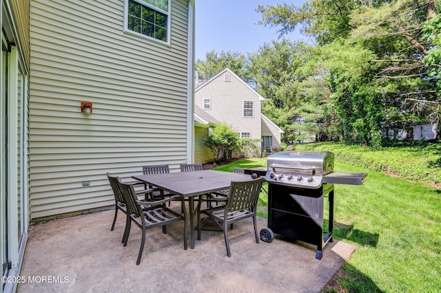 22 Commons Dr, Neptune Township, NJ 07753 - view of patio with outdoor dining area and area for grilling