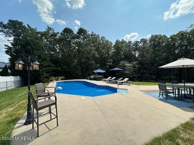 30 Thousand Oaks Ter, Howell, NJ 07731 - view of pool with a patio area