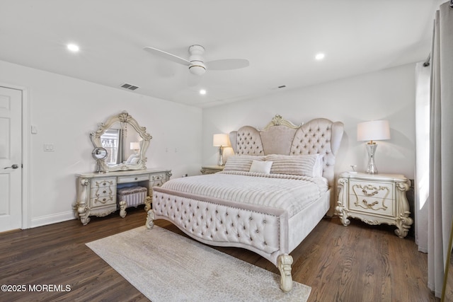 11 Clay St, West Long Branch, NJ 07764 - bedroom featuring wood finished floors, ceiling fan, recessed lighting, and baseboards