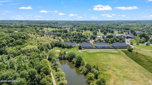 115 Hedgerow Ln, Manalapan, NJ 07726 - bird's eye view of a nearby body of water and a local golf course