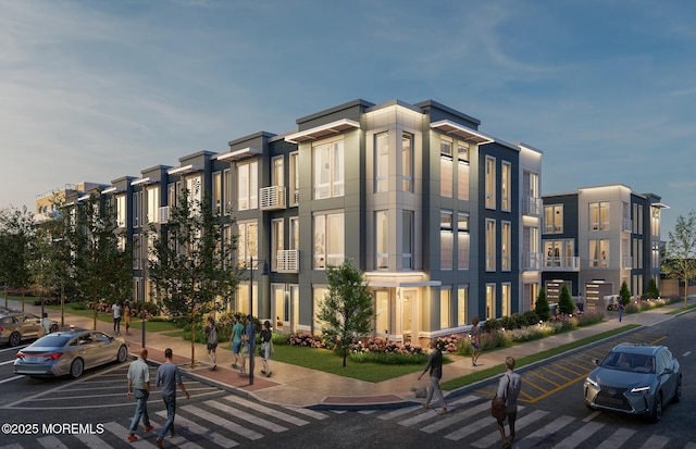 201 Sunset Ave Unit 110, Asbury Park, NJ 07712 - view of building exterior with uncovered parking