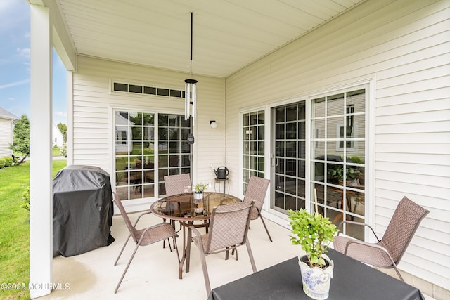 83 Brigantine Blvd, Waretown, NJ 08758 - sunroom / solarium with outdoor dining area