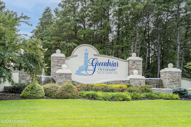83 Brigantine Blvd, Waretown, NJ 08758 - community / neighborhood sign with a lawn