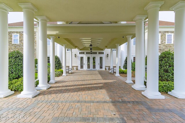83 Brigantine Blvd, Waretown, NJ 08758 - view of patio / terrace featuring french doors