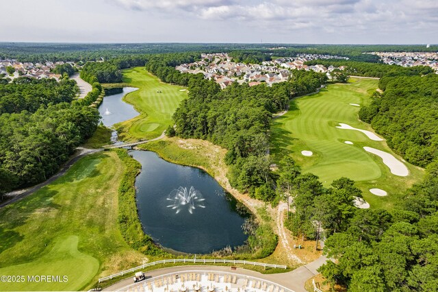 83 Brigantine Blvd, Waretown, NJ 08758 - aerial view of property's location with a golf course, a large body of water, and nearby suburban area