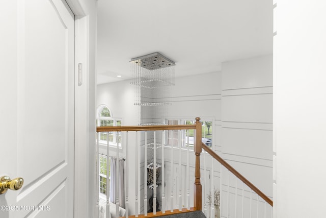 17 Meadow Run Ct, Jackson, NJ 08527 - hall with an upstairs landing