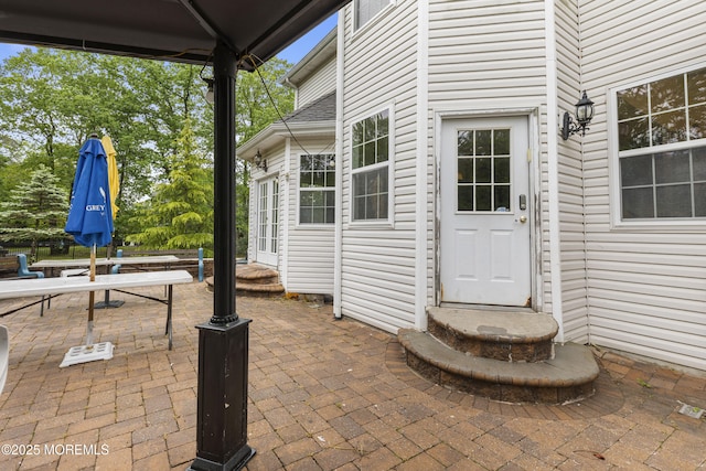 17 Meadow Run Ct, Jackson, NJ 08527 - view of exterior entry featuring a patio and french doors