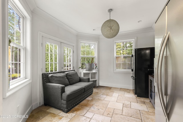 17 Meadow Run Ct, Jackson, NJ 08527 - sunroom / solarium featuring french doors and plenty of natural light