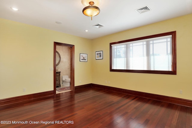 211 Cedar Ave, Long Branch, NJ 07740 - empty room featuring wood finished floors, baseboards, and recessed lighting