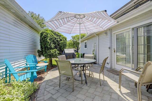56 Hazel Dr, Freehold, NJ 07728 - view of patio / terrace with outdoor dining area