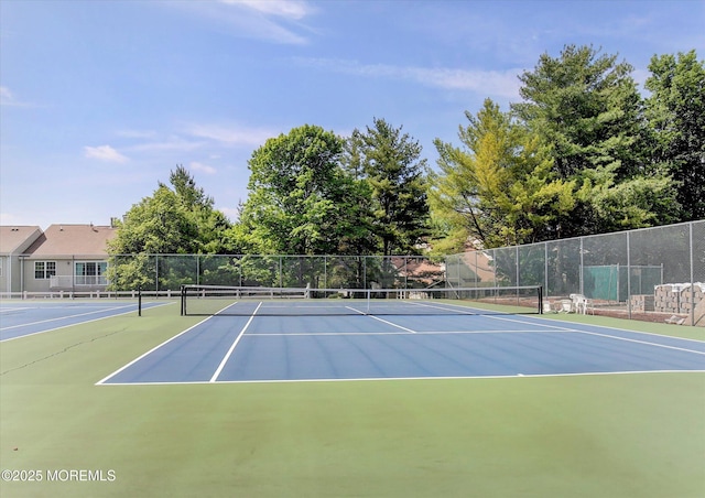 56 Hazel Dr, Freehold, NJ 07728 - view of tennis court featuring community basketball court