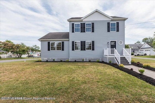 110 Island Rd, Toms River, NJ 08753 - view of front of property featuring a front yard