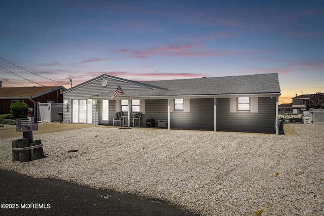 125 Bloomfield Rd, Barnegat, NJ 08005 - ranch-style house featuring a shingled roof