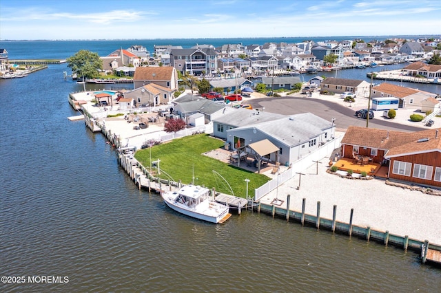 125 Bloomfield Rd, Barnegat, NJ 08005 - aerial view of residential area featuring a large body of water