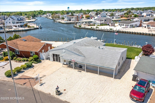125 Bloomfield Rd, Barnegat, NJ 08005 - aerial view of residential area featuring a nearby body of water