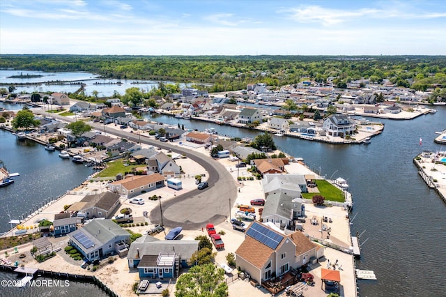 125 Bloomfield Rd, Barnegat, NJ 08005 - aerial view of residential area with a nearby body of water