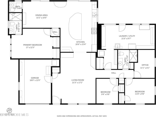 125 Bloomfield Rd, Barnegat, NJ 08005 - floor plan / room layout