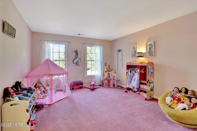 64 Sage St, Holmdel, NJ 07733 - game room with carpet floors and baseboards