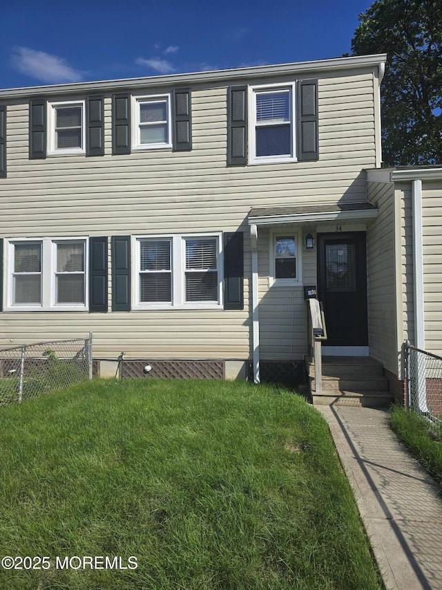 34 Barker Ave, Eatontown, NJ 07724 - view of front of property with entry steps