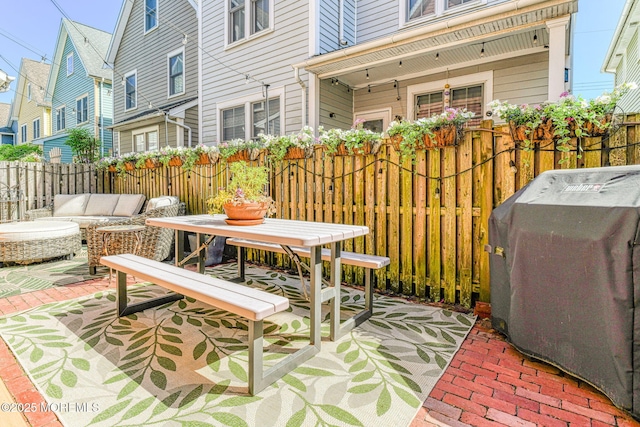 78 Cookman Ave, Ocean Grove, NJ 07756 - view of patio with area for grilling